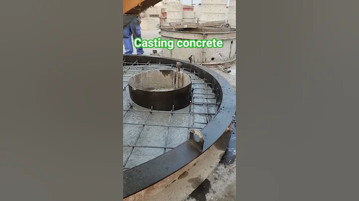 Concrete pouring for precast cover sabs. #precast #construction #concretecasting