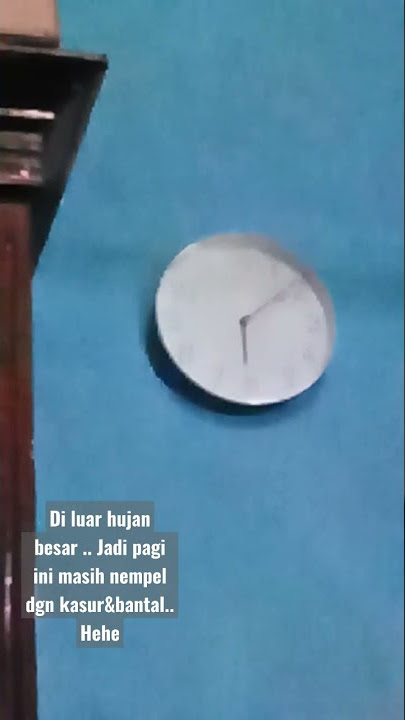 hujan pagi hari bikin mager