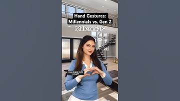 Do #Millennials & young #GenZ have different hand gestures for things like phones & taking photos??