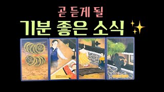 🦋 [타로] 곧 듣게 될 기분좋은 소식 🔱 지금 운의 흐름 🔮 🦋 입니다