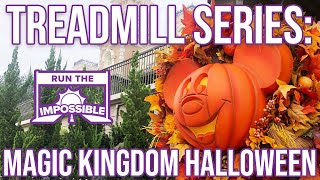 Halloween Fall Walt Disney World Magic Kingdom Treadmill Workout Full Park Steady Walkthrough
