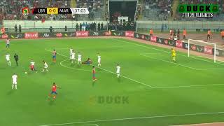 Liberia vs Morocco 0-2