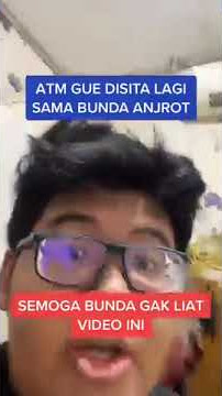 ATM Gue Disita Lagi Sama Bunda Anjrot..#shorts