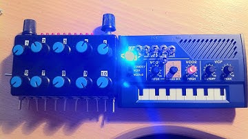 Circuit bent Korg Monotron Duo by Psychiceyeclix
