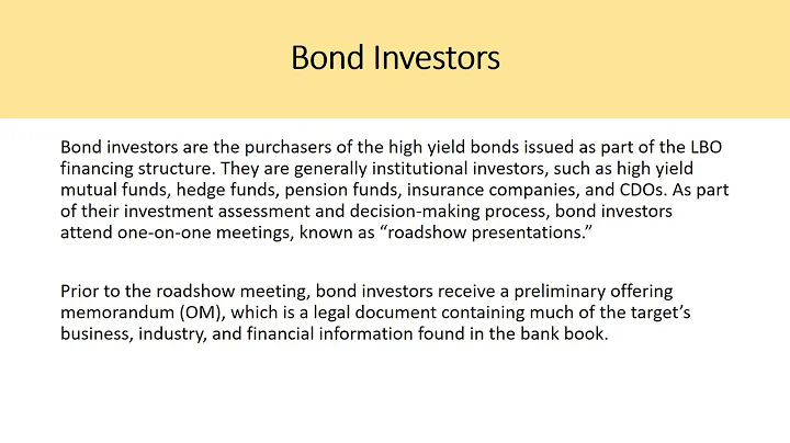 Leveraged Buyouts LBOs – CH 4 Investment Banking Valuation Rosenbaum