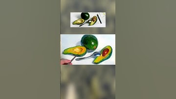 Easy Realistic Painting Tutorial !! #shorts