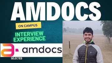 Amdocs Interview Experience for Software Developer (On Campus)