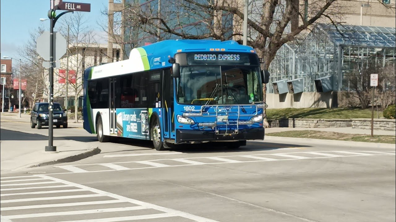 Connect Transit 2018 New Flyer XD40 1802 On the Redbird Express YouTube