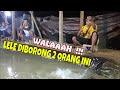 bikin bengong tetangga yang strike babon cuma dua orang dilapak ini, edisi mancing lele dikolam