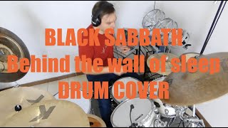 BLACK SABBATH - BEHIND THE WALL OF SLEEP DRUM COVER