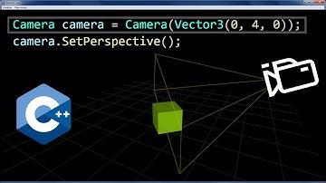НАСТРОЙКА 3D КАМЕРЫ - С++ OpenGL ЧАСТЬ #4