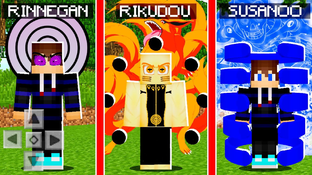 Minecraft: UM NOVO NINJA SURGE! *ketsuryugan* NARUTO (BORUTO) ✭ Guihh ✭ 