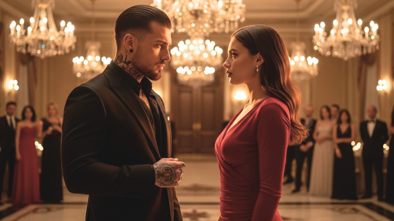 She Wore Red to His Gala — Every Man Stared, But the Mafia Boss Only Had Eyes for Her