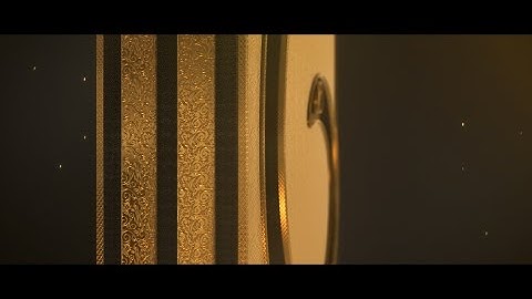 Free After Effects Project : Golden Logo (Element 3D V2)