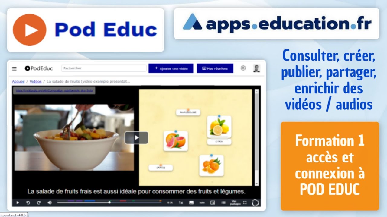 Micro-tuto formation POD EDUC 1 - Accès et connexion