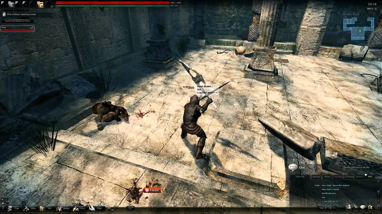 Vindictus - How to Get Stuck Items