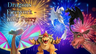 Dragons - Firework - Katy Perry