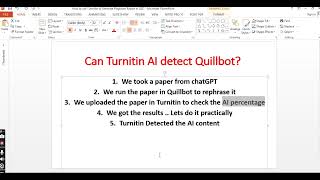 Which software can perfectly detect AI content on paper written by ChatGPT or Quillbot? screenshot 4