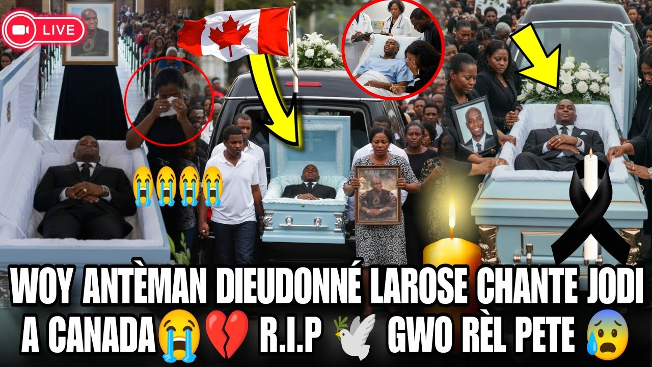 SA SE ANTÈMAN DIEUDONNÉ LAROSE CHANTE JODI A CANADA😭💔 R.I.P 🕊️ GWO RÈL PETE NAN LEGLIZ LA😰