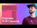 Nodejs express ejs layouts and partials tutorial