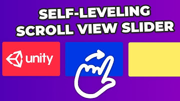 Unity UI Self-leveling Scroll View Slider - How to create self-leveling scroll rect