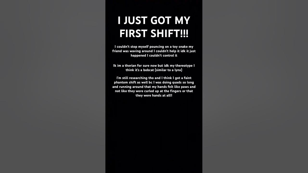 omg-first-shift-therian-therianshift-firstshift-youtube
