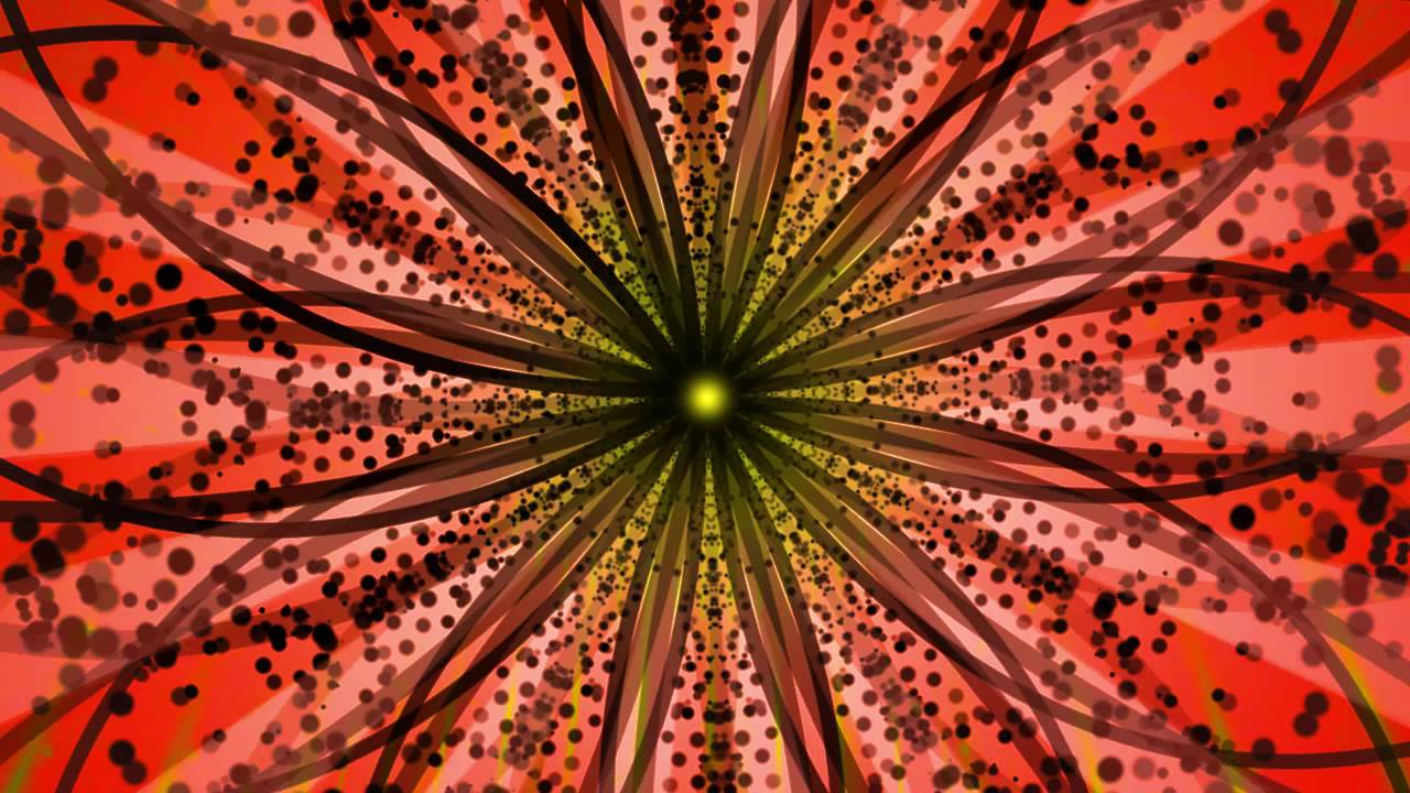Spinning Flower Motion Background YouTube
