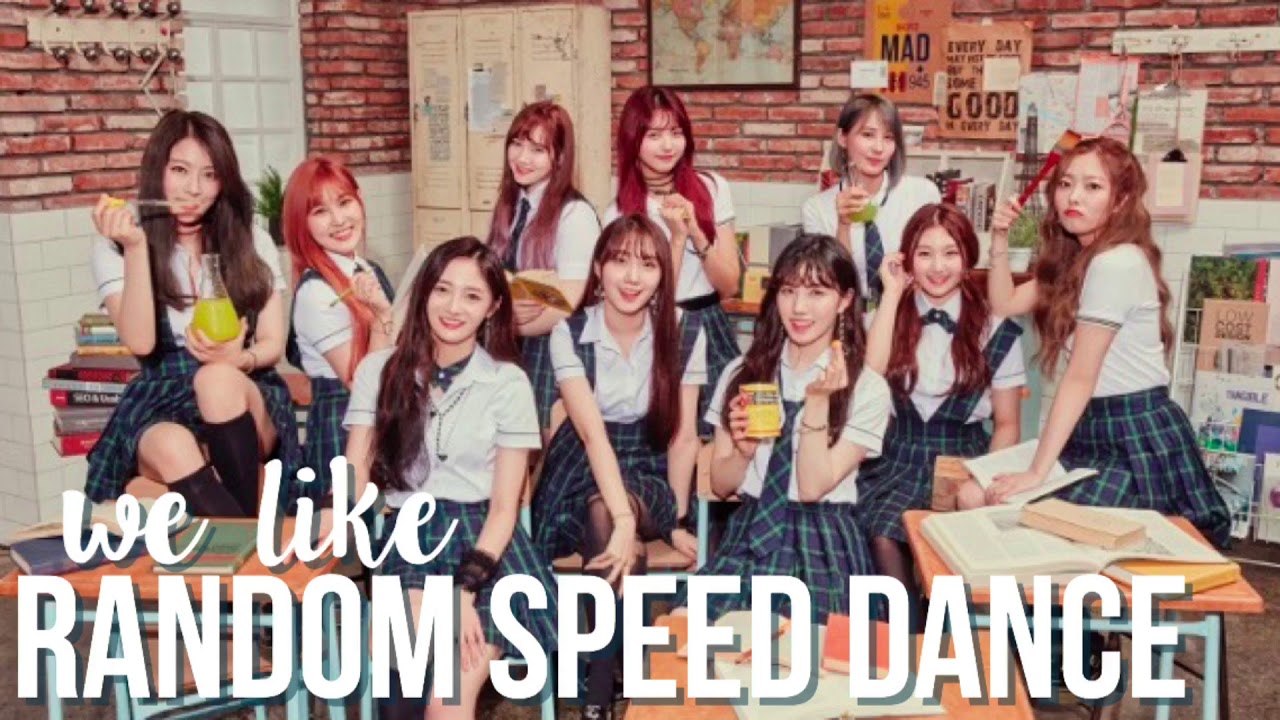 PRISTIN - WE LIKE | Random Speed Dance Challenge - YouTube