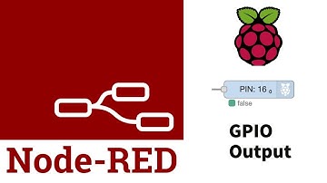Raspberry Pi GPIO Output \\ Node-Red Tutorial