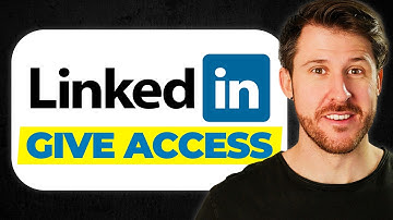 How To Give Access To LinkedIn Ad Account + Company Page (SIMPLE & EASY)