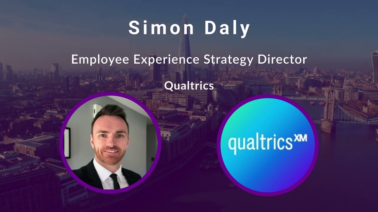 Simon Daly, Employee Experience Strategy Director at Qualtrics, HR Vision London 2024 speaker