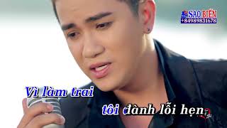 Karaoke HD Nếu Một Ngày   Khưu Huy Vũ ✔