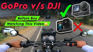 Best Action Camera For Moto Vlogging | Dji vs GoPro