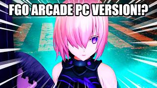 Is FGO Arcade Finally Getting a PC Version!?【Fate/Grand Order】 screenshot 1