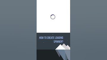 ⚡CSS loading spinner #Shorts