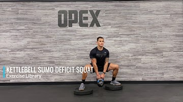 Kettlebell Sumo Deficit Squat