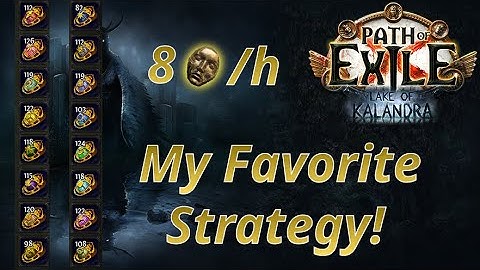 [PoE 3.19] 8 Div/h by farming scarabs - 600 Maps test, easy strategy for everyone!