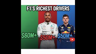 ASTRONOMICAL SALARIES IN FORMULA ONE EXPOSED.  #landonorris  #lewishamilton #verstappen
