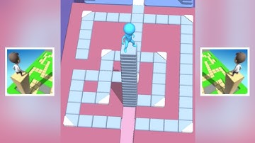 Stacky Dash New Game All Levels 11 - 15 Gameplay Walkthrough Part 3