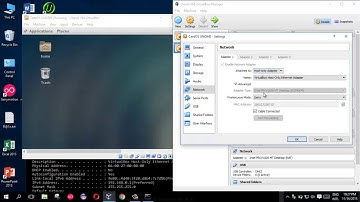 How to config Virtual Box CentOS7 ping between Window