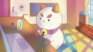 study with puppycat ~ a bee and puppycat lofi mix ~ relaxing chillhop beats to study/relax to