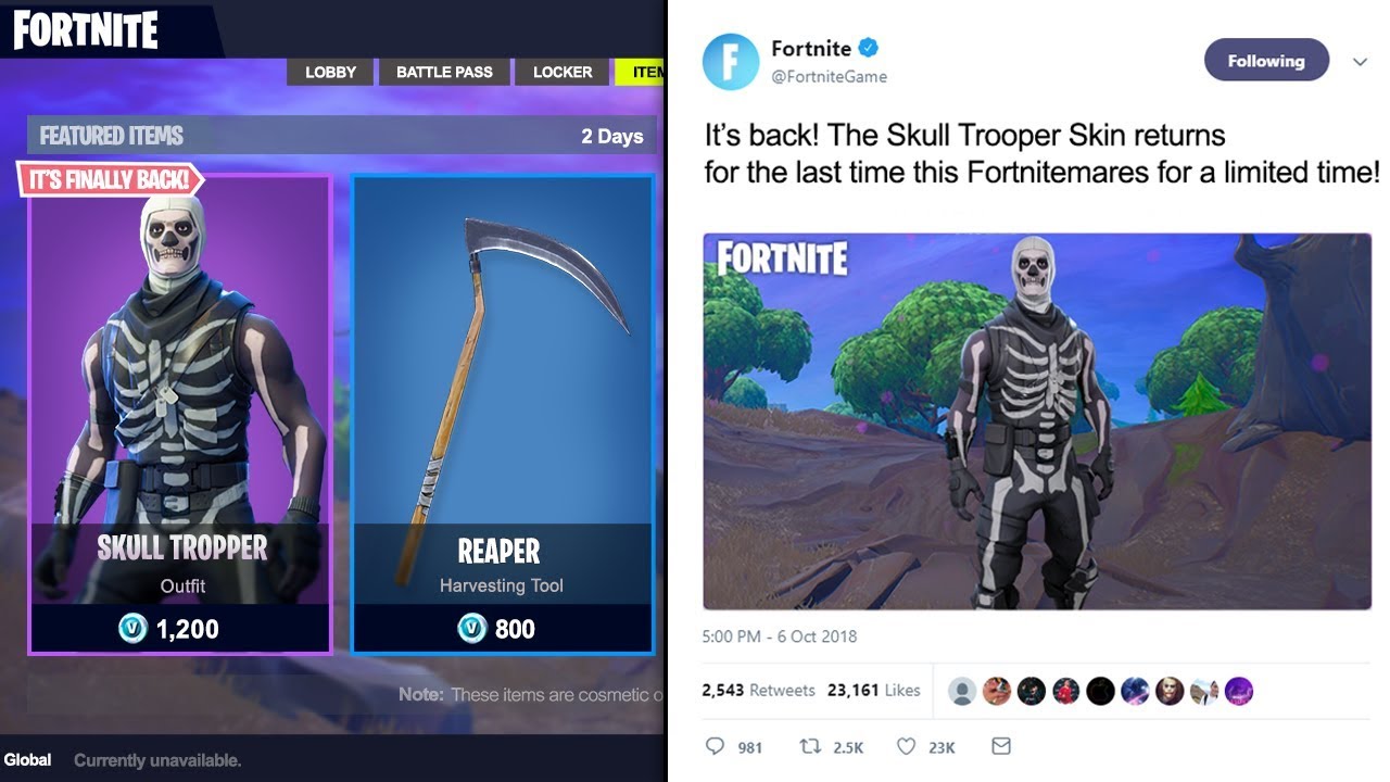 THE SKULL TROOPER IS COMING BACK! HERE'S ALL THE PROOF WE HAVE!