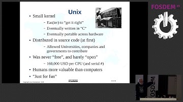 2019 - Fifty years of Unix and Linux advances