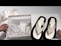 The Row Ginza leather sandals Unboxing