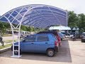 Tensile Fabric Membrane Car Parking Shade Structures for Residential, Commercial, Industrial, India Tensile Fabric Membrane Car Parking Shade Structures for Residential, Commercial, Industrial, India