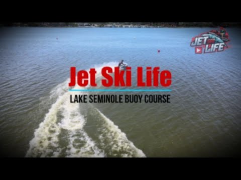 70 Year Old Rides Jet Ski Buoy Course