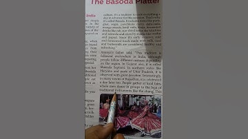 class 5 ch 1 THE BASODA PLATTER