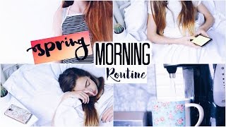 Spring Weekend Morning Routine 2016 | Amy Menzies