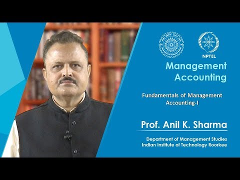 Fundamentals of Management Accounting-I