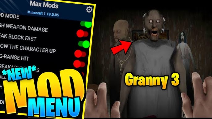 granny chapter 2 outwitt mod menu, granny mod apk, granny chapter 2  nullzerep mod menu